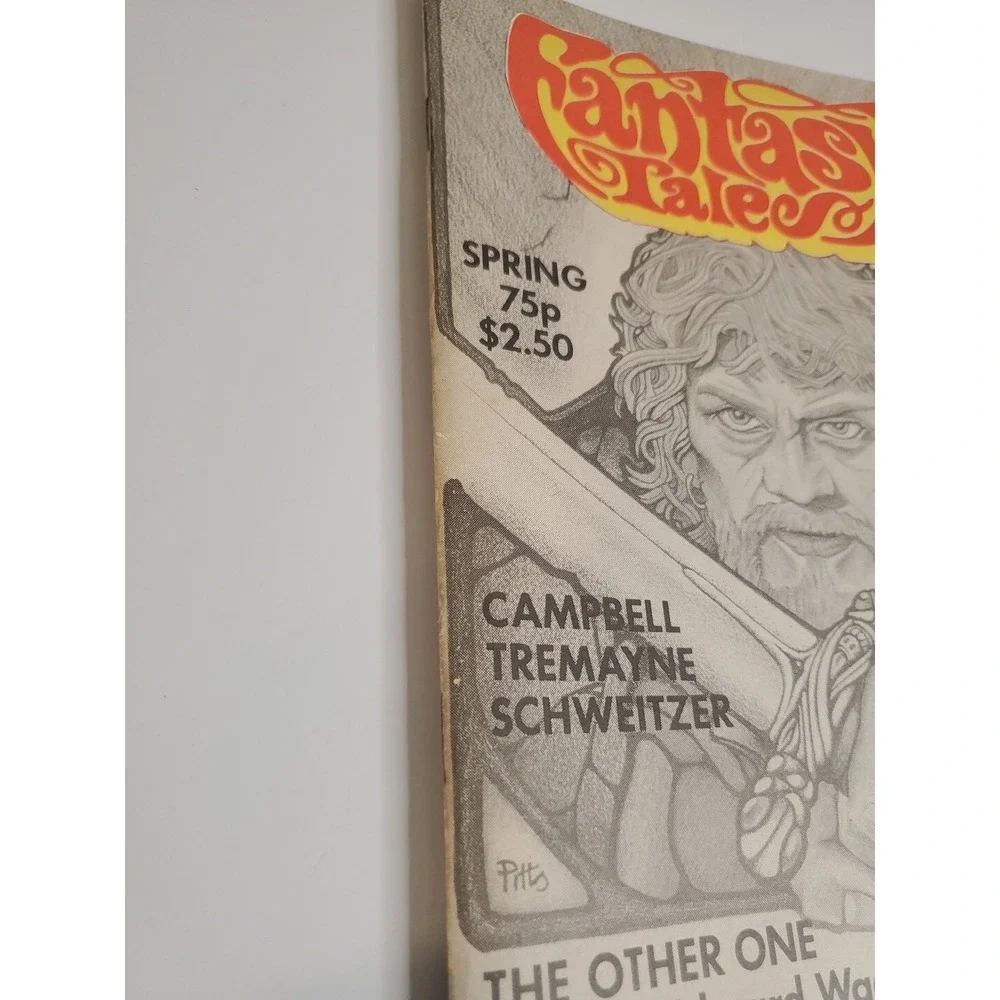 Fantasy Tales Vol 4 #7 - Horror Fanzine Digest 1981 Fabian, R. Campbell, Wagner
